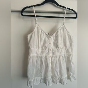 American Eagle Outfitters White Camisole Top